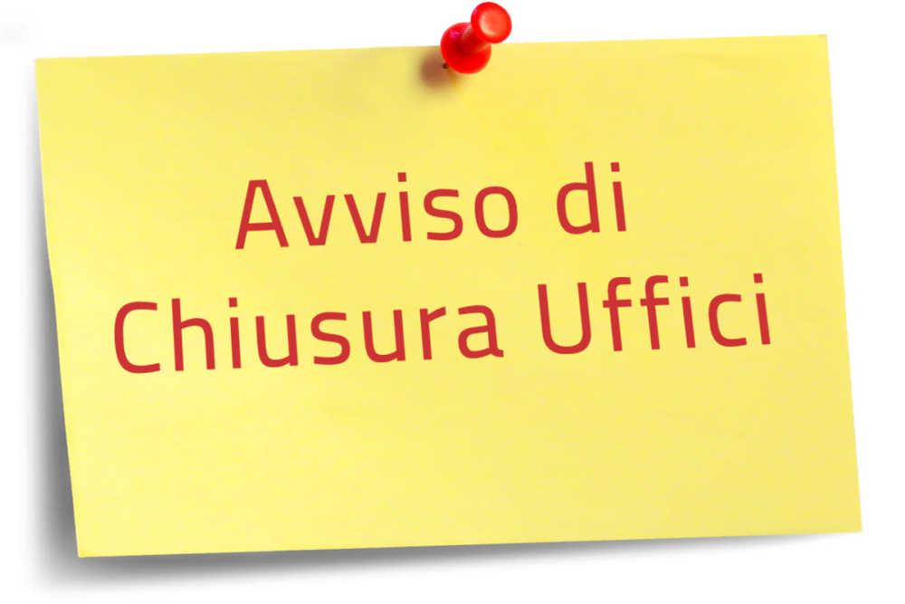 Chiusura  uffici  comunali in occasione delle festività natalizie.